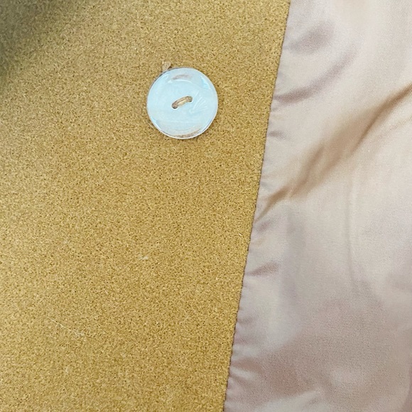 Double Button Raglan Sleeve Overcoat - Picture 12 of 14